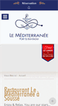 Mobile Screenshot of lemediterranee.com.tn